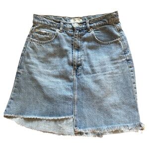 Zara Blue Denim Skirt